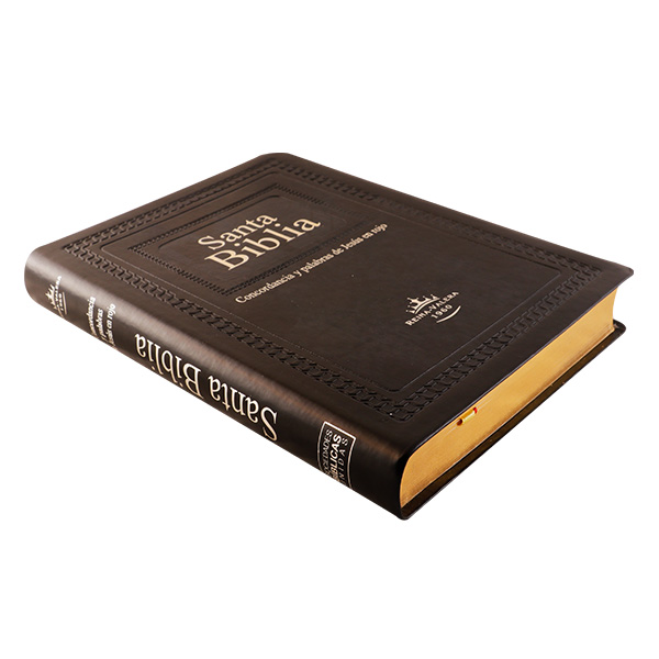 Biblia Reina Valera 1960 Grande Letra Gigante Imitación Piel Negro Lujo [RVR086CLGIPJR]