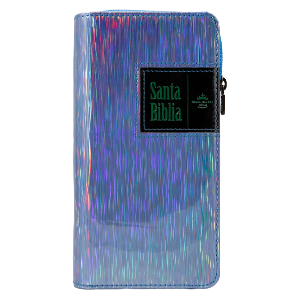 Biblia Reina Valera 1960 Agenda Letra Mediana Imitación Piel Azul [RVR035XZ CM] 