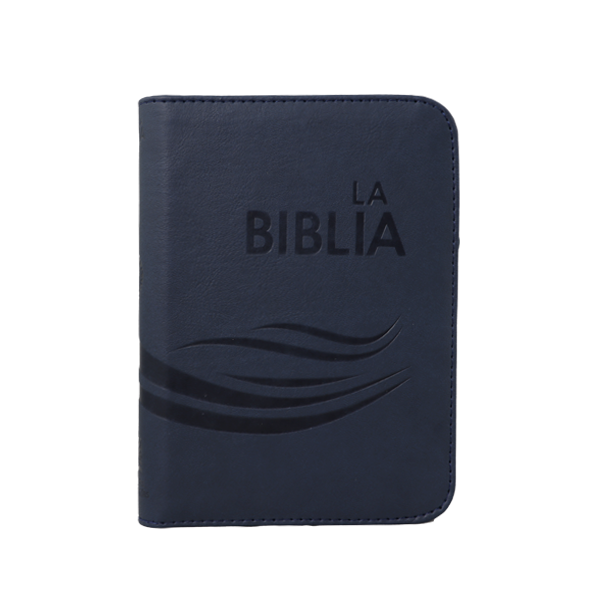 Biblia Traducción Lenguaje Actual Mediana Letra Mediana Imitación piel Azul [TLA.45ZLM]   