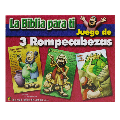 [Kit Juego de mesa] Lotería Memorama y Rompezabezas