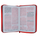 Biblia Sirve y Lidera Reina Valera 1960 Mediana Letra Grande Imitación Piel Vino Cierre PJR [RVR066LGZPJR]  