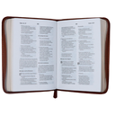 Biblia Traducción Lenguaje Actual Chica Letra Chica Imitación Piel Café Cierre [TLA.46ZLM] 