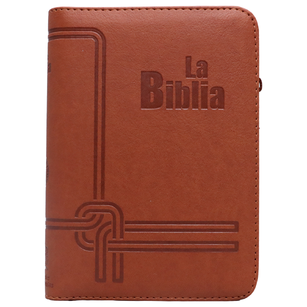 Biblia Traducción Lenguaje Actual Chica Letra Chica Imitación Piel Café Cierre [TLA.46ZLM] 