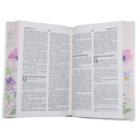 Biblia Traducción Lenguaje Actual Mediana Letra Grande 11 pts Vinil  TLA062LG Flower 