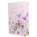 Biblia Reina Valera 1960 Mediana Letra Gigante 14 pts Imitación Piel PU RVR065cLGiPJR Flower 