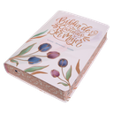 Biblia de Estudio Ser Mujer Reina Valera 1960 Grande Letra Grande Imitación Piel Tulipanes [RVR086cLGEETI]  Sin Caja 