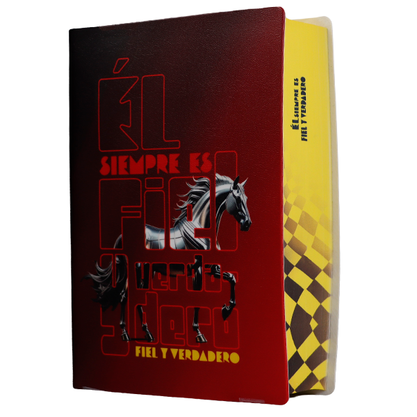 Biblia Traducción Lenguaje Actual Chica Letra Grande 8 pts Vinil  TLA042LG Fiel 