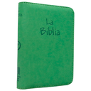 Biblia Traducción Lenguaje Actual Chica Letra Chica Imitación Piel Verde Cierre [TLA.46ZLM] 