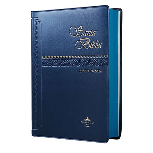[9781576979747] Biblia Reina Valera 1960 Chica Letra Chica Vinil Azul [RVR042C]