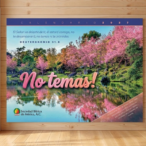 [9781000000856] Calendario de Paisajes 2027 ¡No Temas!