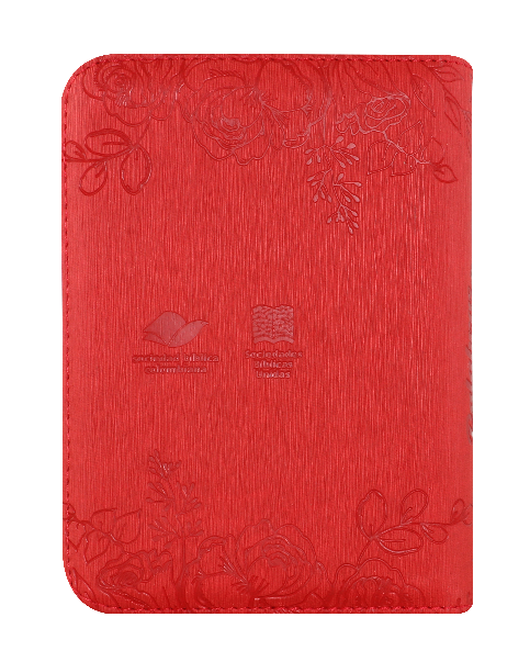 Biblia de Estudio Promesas Reina Valera 1960 Chica Letra Mediana Imitación Piel Rojo [RVR45cZEELM]