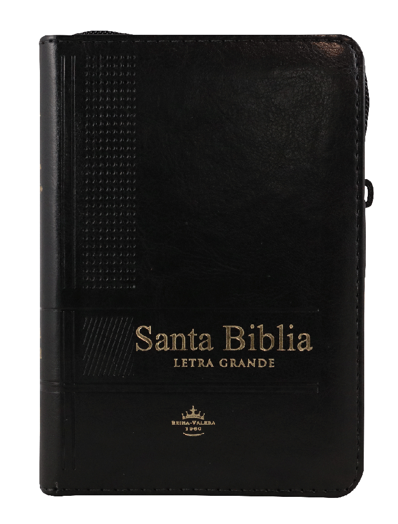 Biblia Reina Valera 1960 Tamaño Bolsillo Letra Grande Imitación Piel Negro (RVR26cLSGiPJRZTI)
