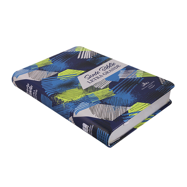 Biblia Reina Valera 1960 Mediana Letra Grande Imitación Piel Colores [RVR065cLG PE BR] 