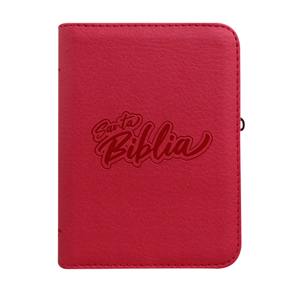 Biblia Reina Valera 1960 Chica Letra Chica Imitación piel Rosa Código QR [RVR046cZLMPJR]