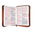 Biblia Reina Valera 1960 Mediana Letra Gigante Imitación Piel Negro/Marrón [RVR066cLSGiPJRZTI]