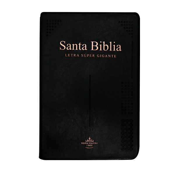 Biblia Reina Valera 1960 Grande Letra Super Gigante Vinil Negra [RVR082cLSGiPJRTI]