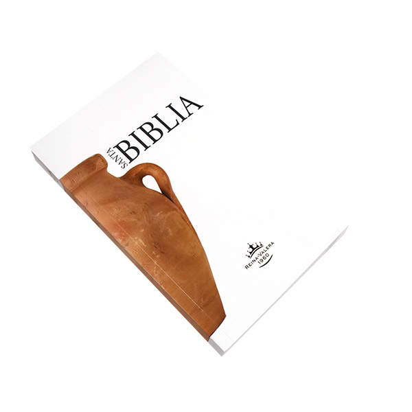 Biblia Reina Valera 1960 Mediana Letra Grande Rústica Blanca Cántaro [RVR060cLM]