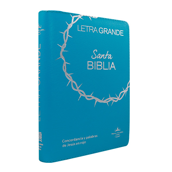 Biblia Reina Valera 1960 Mediana Letra Grande Covertex Turquesa [RVR.65cLGPJRTIZ-GPR]