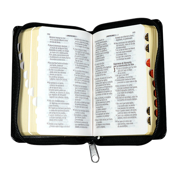 Biblia Reina Valera 1960 Mini-Bolsillo Letra Chica Imitación Piel Negro [RVR.16cPJRZTI] 