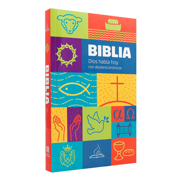 Biblia Misionera Dios Habla Hoy Mediana Letra Mediana Tapa Rústica Símbolos [DHH.60DKue] 