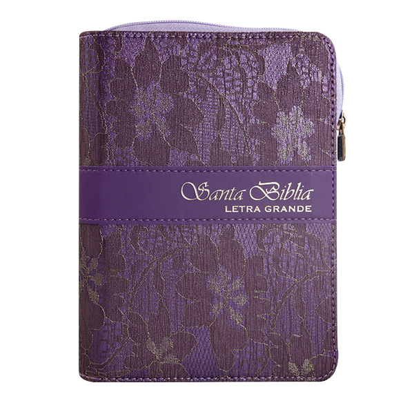 Biblia Reina Valera 1960 Chica Letra Mediana Tela Lila [RVR044cZLGTI]