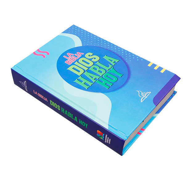 Biblia Dios Habla Hoy Chica Letra Mediana Tapa Dura Azul [DHH043:AZ] 