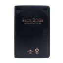 Biblia Reina Valera 1960 Mediana Letra Gigante Vinil Negro Canto Cobre Afinidad  RVR062cLGiPJR-MEX