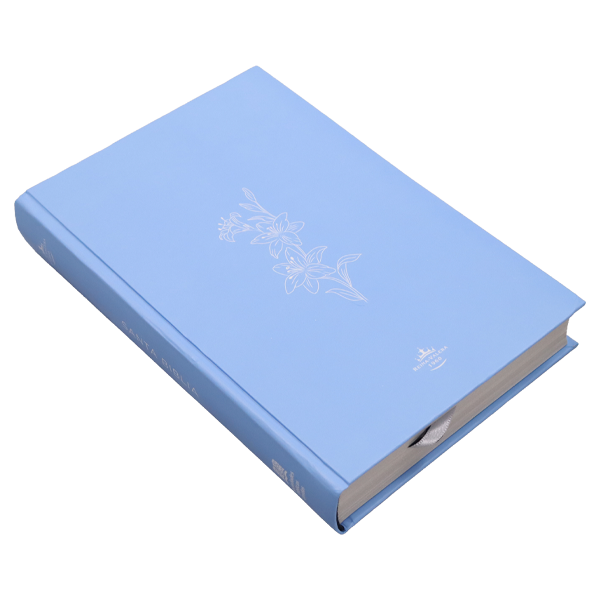 Biblia Reina Valera 1960 Mediana Letra Grande Minimalista Tapa Dura Azul claro [RVR063cLGPJR] 