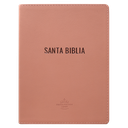 Biblia Reina Valera 1960 Grande Letra Mediana Piel Genuina Rosa [RVR.89cFBPJR] 