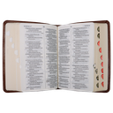 Biblia Reina Valera 1960 Tamaño Bolsillo Letra Mediana Imitación Piel Café [RVR025cTILG] 