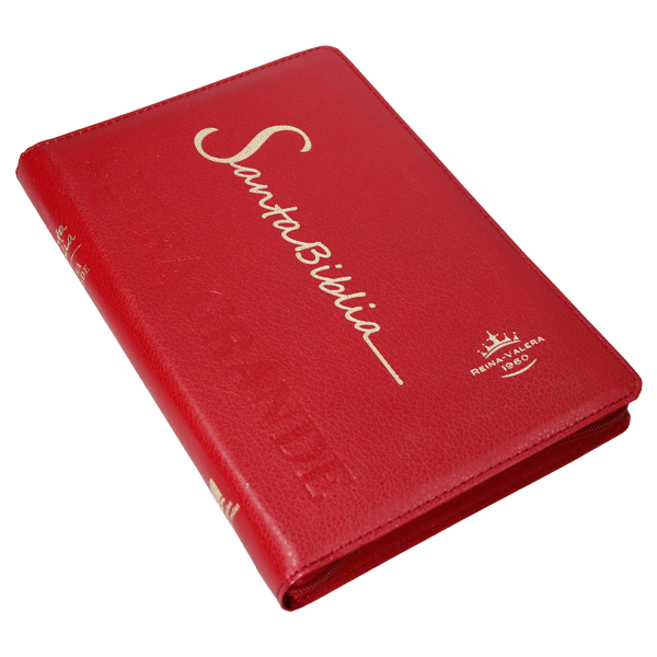 Biblia Reina Valera 1960 Mediana Letra Grande Imitación Piel Vino [RVR065cZLG PE] 