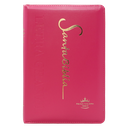 Biblia Reina Valera 1960 Mediana Letra Grande Imitación Piel Fucsia [RVR065cZLG PE] 