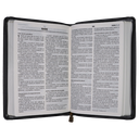 Biblia Reina Valera 1960 Mediana Letra Grande Imitación Piel Gris [RVR065cZLG PE] 