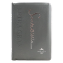 Biblia Reina Valera 1960 Mediana Letra Grande Imitación Piel Gris [RVR065cZLG PE] 