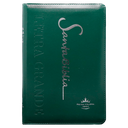 Biblia Reina Valera 1960 Mediana Letra Grande Imitación Piel Verde [RVR065cZLG PE] 