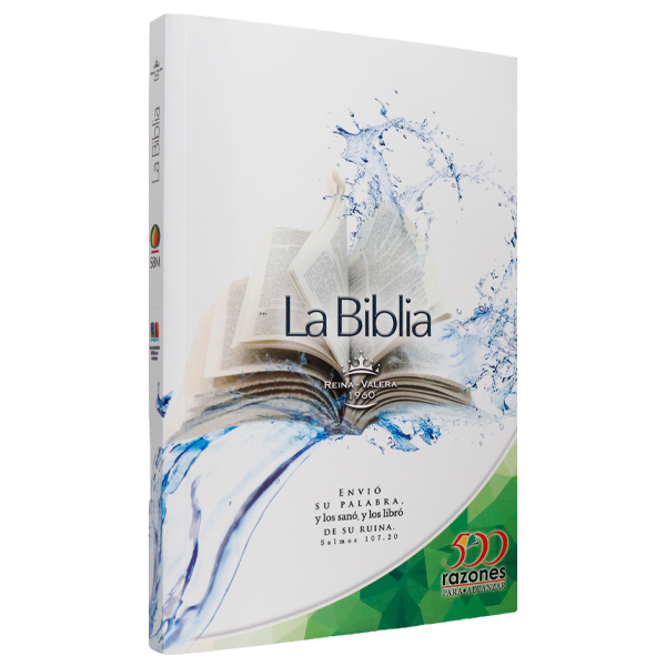 [PAQ. 5 BIBLIAS] 500 Razones para Alcanzar Reina Valera 1960 Mediana Letra Mediana Tapa Rústica [RVR060]