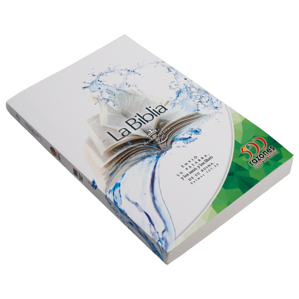 [PAQ. 5 BIBLIAS] 500 Razones para Alcanzar Reina Valera 1960 Mediana Letra Mediana Tapa Rústica [RVR060]