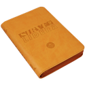 Biblia Sirve y Lidera Reina Valera 1960 Mediana Letra Grande Imitación Piel Mostaza Código QR [RVR066LGZPJR] 