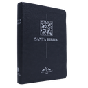 Biblia Reina Valera 1909 Mediana Letra Chica Imitación Piel Gris VR055 SS 