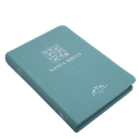 Biblia Reina Valera 1909 Mediana Letra Chica Imitación Piel Menta VR055 SS 