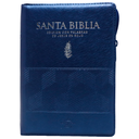 Biblia Reina Valera 1960 Mediana Letra Gigante Imitación Piel Azul RVR062cLGiPJRZTI 