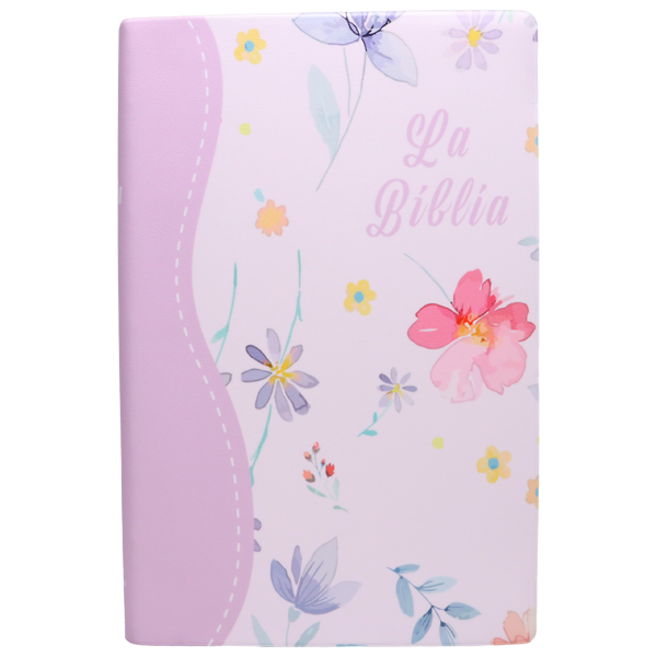 Biblia Traducción Lenguaje Actual Mediana Letra Grande 11 pts Vinil  TLA062LG Flourish 