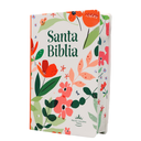 Biblia Reina Valera 1960 Chica Letra Grande 11 pts Vinil RVR042cPJR Flora 