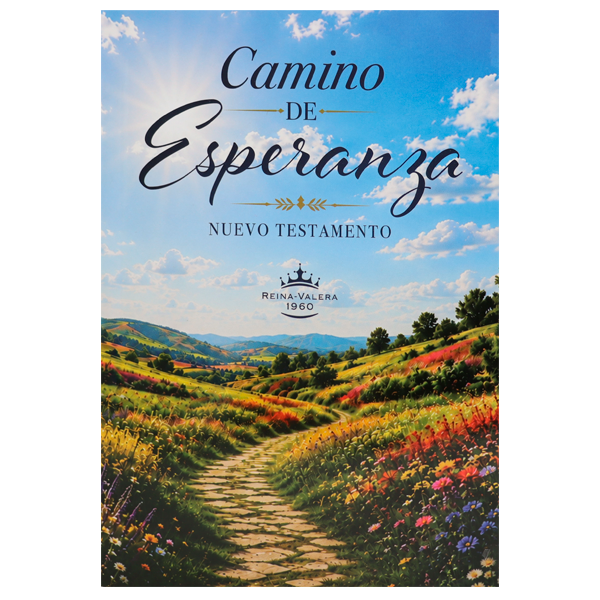 Nuevo Testamento Reina Valera 1960 Chico Letra Chica Rústico Portada Flores
