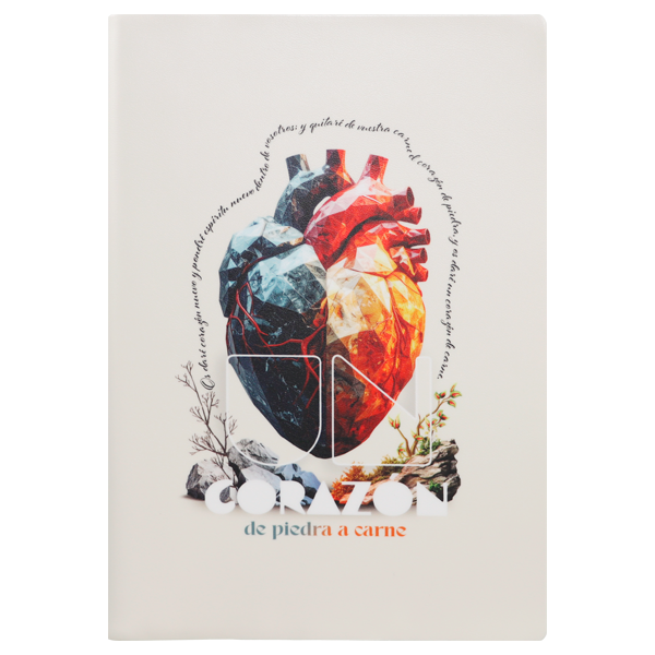 Biblia Reina Valera 1960 Mediana Letra Gigante 14 pts Vinil  RVR062cLGiPJR Corazón