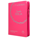 Biblia Reina Valera 1960 Mediana Letra Grande Covertex Rosa [RVR.65cLGPJRTIZ-GPR]