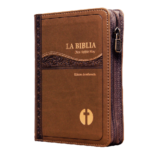 Biblia Dios Habla Hoy Bolsillo Letra Chica Imitación Piel Café [DHH(VP)025DZ]