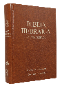 Biblia Hebráica Tapa Dura Color Café Prefacio Bilingüe 