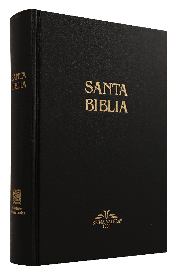 Biblia Reina Valera 1909 Mediana Letra Chica Tapa Dura Negro [VR053]