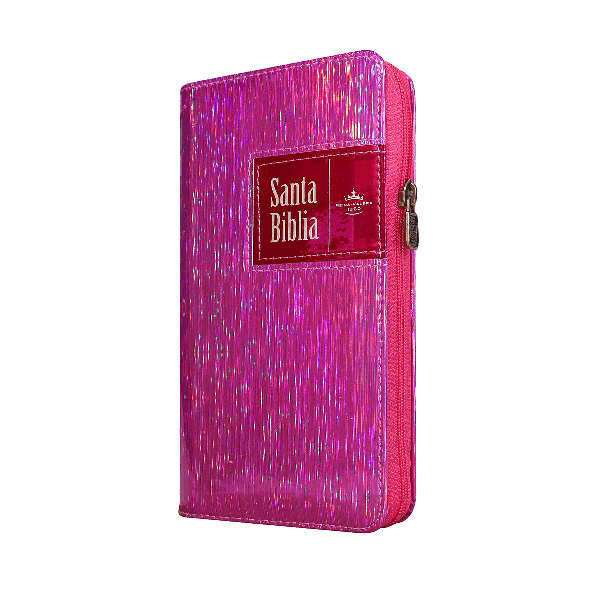 Biblia Reina Valera 1960 Agenda Letra Chica Imitación Piel RVR035XZ CM Rosa